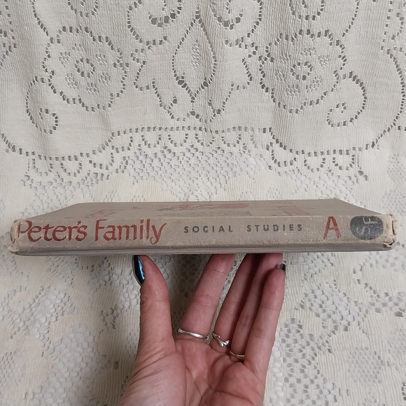 1949 Peter's Family A Study of Home Life Social Studies Reader Textbook - Picture 9 of 11
